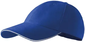 Kontrastna kapa, kraljevski plava, podesiva #253119
