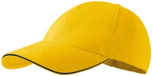 Kontrastna kapa, žuta boja, podesiva #253108
