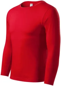 Lagana majica dugih rukava, crvena, XL #256567
