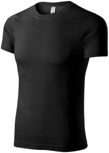 Majica od tkanine veće težine, crno, XS