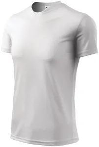 Majica s asimetričnim izrezom, bijela, S