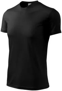 Majica s asimetričnim izrezom, crno, L