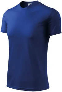 Majica s asimetričnim izrezom, kraljevski plava, M