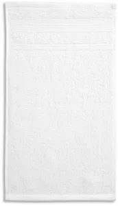 Mali ručnik od organskog pamuka, bijela, 30x50cm #268276