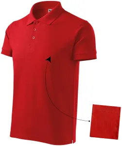 Muška elegantna polo majica, crvena, XL #261402