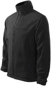 Muška flisova jakna, ebanovina siva, XL