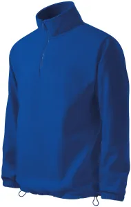 Muška jakna od flisa, kraljevski plava, S