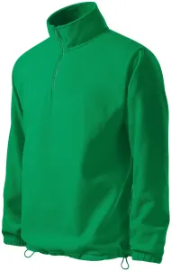Muška jakna od flisa, trava zelena, 2XL