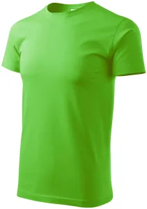 Muška jednostavna majica, jabuka zelena, XS