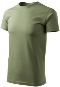 Muška jednostavna majica, khaki, 4XL