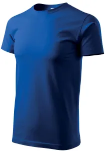 Muška jednostavna majica, kraljevski plava, XS