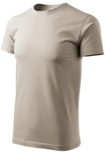 Muška jednostavna majica, ledeno siva, XS