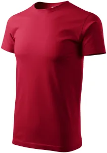 Muška jednostavna majica, marlboro crvena, L