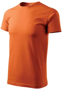 Muška jednostavna majica, naranča, 4XL