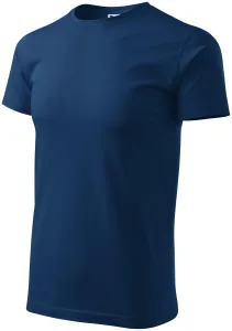 Muška jednostavna majica, ponoćno plava, L