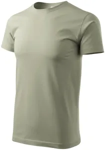 Muška jednostavna majica, svijetli kaki, S
