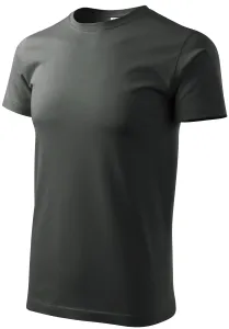 Muška jednostavna majica, tamni škriljevac, XS #253515