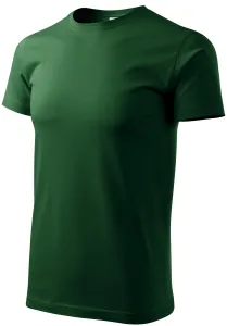 Muška jednostavna majica, tamnozelene boje, 3XL