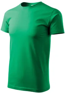 Muška jednostavna majica, trava zelena, XS