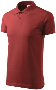 Muška jednostavna polo majica, bordo, 2XL