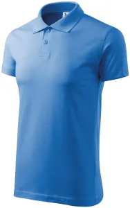 Muška jednostavna polo majica, svijetlo plava, L