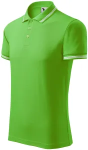 Muška kontra majica polo, jabuka zelena, XL