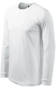 Muška kontrastna majica dugih rukava, bijela, M #258237
