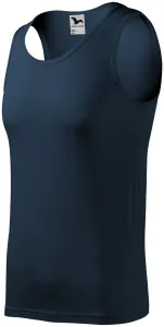 Muška majica bez rukava, tamno plava, 2XL