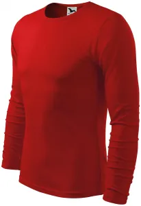 Muška majica dugih rukava, crvena, 2XL