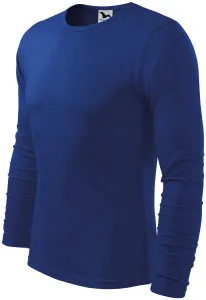 Muška majica dugih rukava, kraljevski plava, XL
