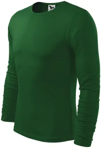 Muška majica dugih rukava, tamnozelene boje, XL #258499