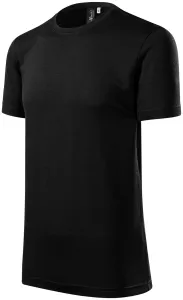 Muška majica od merino vune, crno, S #268292