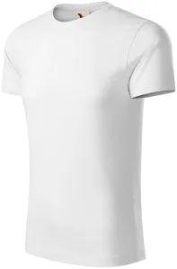 Muška majica od organskog pamuka, bijela, S #268364
