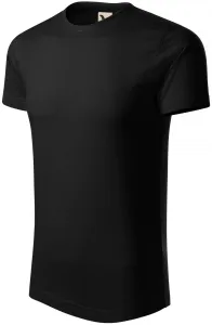 Muška majica od organskog pamuka, crno, XL