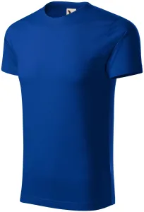 Muška majica od organskog pamuka, kraljevski plava, 3XL