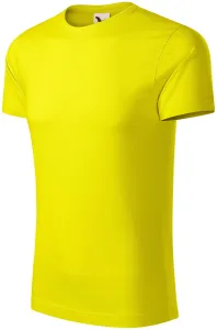 Muška majica od organskog pamuka, limun žuto, 3XL #268494