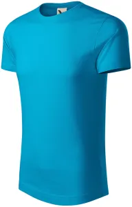 Muška majica od organskog pamuka, tirkiz, XL