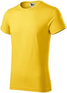 Muška majica s zavrnutim rukavima, žutog mramora, M