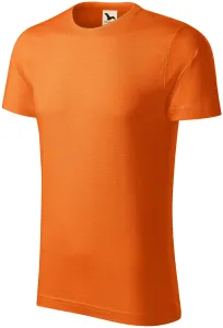 Muška majica, teksturirani organski pamuk, naranča, M