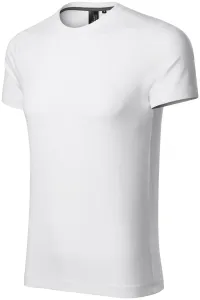 Muška majica ukrašena, bijela, S #257651