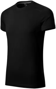 Muška majica ukrašena, crno, XL