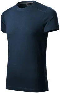 Muška majica ukrašena, tamno plava, 2XL