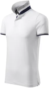 Muška polo majica s ovratnikom gore, bijela, XL #257211