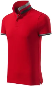 Muška polo majica s ovratnikom gore, formula red, XL