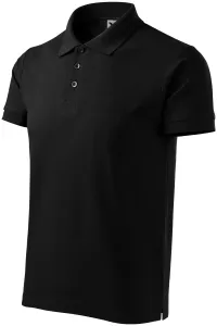Muška polo majica u teškoj kategoriji, crno, S #260828