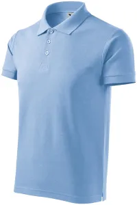 Muška polo majica u teškoj kategoriji, plavo nebo, L
