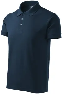 Muška polo majica u teškoj kategoriji, tamno plava, 3XL #260923