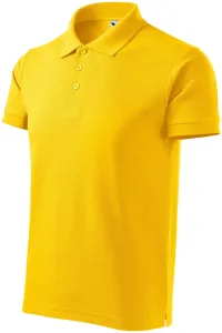 Muška polo majica u teškoj kategoriji, žuta boja, M