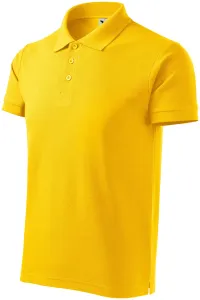 Muška polo majica u teškoj kategoriji, žuta boja, XL