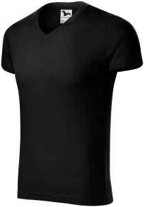 Muška pripijena majica, crno, 2XL